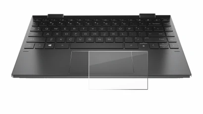 Abbildung des Geräts HP Envy x360 (13-X) (NUR Touch Trackpad) mit einer Vielzahl des Displayschutzes.