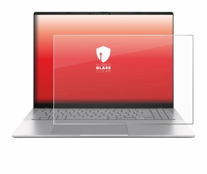 Abbildung des Geräts ASUS Vivobook S16 S3607 mit einer Vielzahl des Displayschutzes.