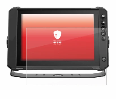 Abbildung des Geräts Lowrance Elite FS 10 mit einer Vielzahl des Displayschutzes.