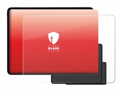 Abbildung des Geräts OnePlus Pad 3 mit einer Vielzahl des Displayschutzes.