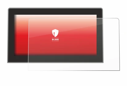 Abbildung des Geräts Volkswagen Golf MK8.5 12.9" mit einer Vielzahl des Displayschutzes.