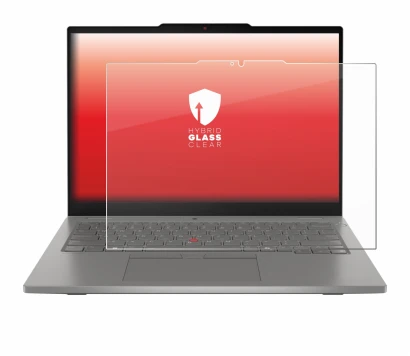 Abbildung des Geräts Lenovo ThinkPad L13 2-in-1 Gen 6 mit einer Vielzahl des Displayschutzes.