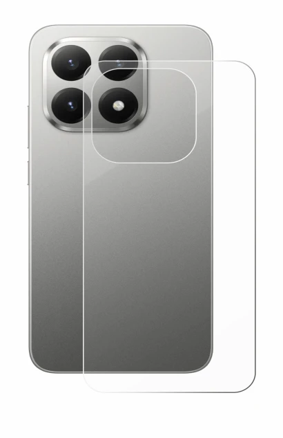 Abbildung des Geräts Xiaomi 15T (Rückseite) mit einer Vielzahl des Displayschutzes.