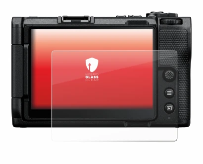 Abbildung des Geräts Nikon ZR mit einer Vielzahl des Displayschutzes.