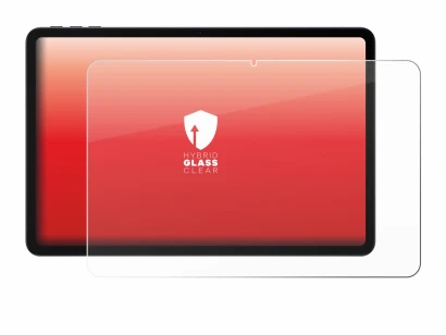 Abbildung des Geräts Doogee U12 mit einer Vielzahl des Displayschutzes.