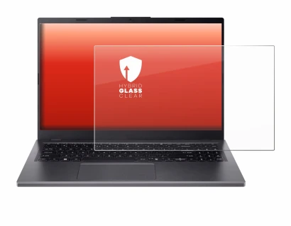 Abbildung des Geräts Acer Aspire 15 A15-51 mit einer Vielzahl des Displayschutzes.