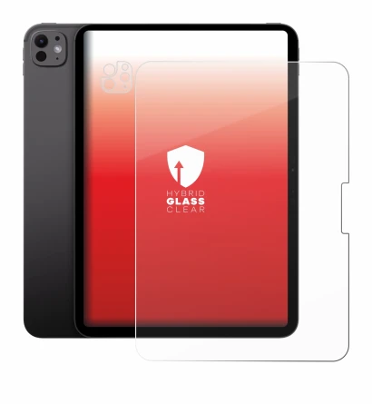 Abbildung des Geräts Apple iPad Pro 11" 2025 (Display+Kamera) mit einer Vielzahl des Displayschutzes.
