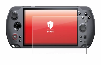 Abbildung des Geräts GPD Win 5 mit einer Vielzahl des Displayschutzes.