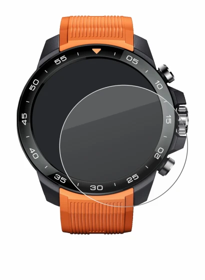 Abbildung des Geräts Xiaomi Mibro GS Explorer S mit einer Vielzahl des Displayschutzes.