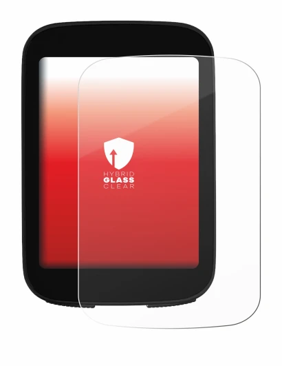 Abbildung des Geräts Bikevee BKV300B 2.4" mit einer Vielzahl des Displayschutzes.