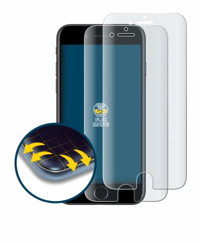 Abbildung des Geräts Apple iPhone 7 mit einer Vielzahl des Displayschutzes.