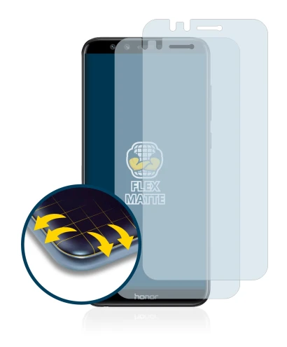 Abbildung des Geräts Honor 9 Lite mit einer Vielzahl des Displayschutzes.