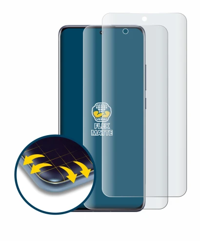 Abbildung des Geräts Xiaomi 12 mit einer Vielzahl des Displayschutzes.