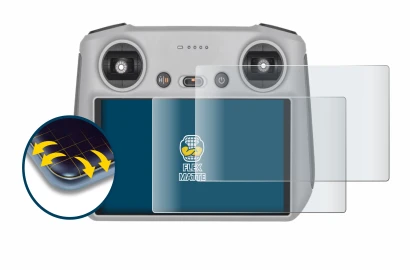 Abbildung des Geräts DJI RC Controller mit einer Vielzahl des Displayschutzes.