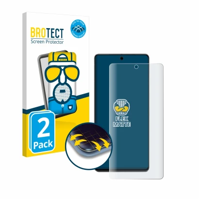 Vorderseite einer Produktverpackung mit dem Markenlogo BROTECT. Daneben ist das Gerät Google Pixel 7 Pro mit dem zugehörigen D
