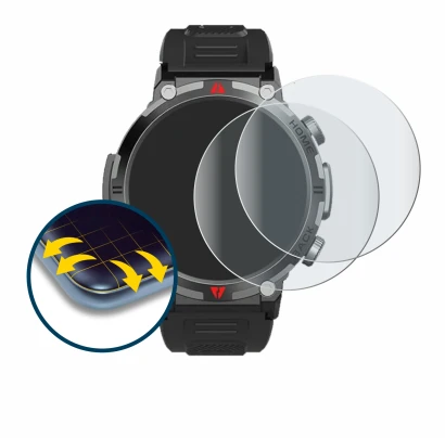 Abbildung des Geräts IFMDA S100 1.45" mit einer Vielzahl des Displayschutzes.