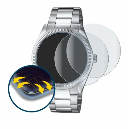 Abbildung des Geräts Casio MTP-1302PD mit einer Vielzahl des Displayschutzes.