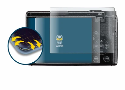 Abbildung des Geräts Ricoh GR IV 2025 mit einer Vielzahl des Displayschutzes.