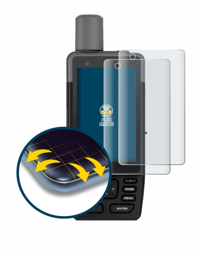 Abbildung des Geräts Garmin GPSMAP H1 mit einer Vielzahl des Displayschutzes.