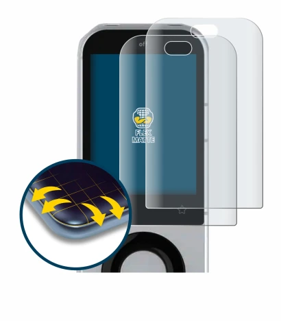 Abbildung des Geräts Sofabaton X2 mit einer Vielzahl des Displayschutzes.