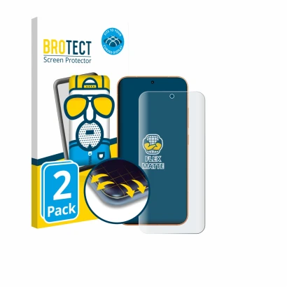 Vorderseite einer Produktverpackung mit dem Markenlogo BROTECT. Daneben ist das Gerät Honor Magic 8 Pro Lite mit dem zugehörig