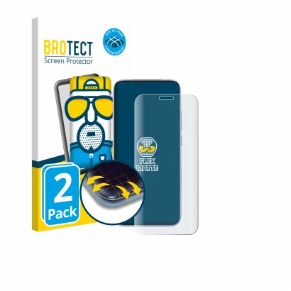 Vorderseite einer Produktverpackung mit dem Markenlogo BROTECT. Daneben ist das Gerät Honor Magic 8 RSR Porsche Design mit dem