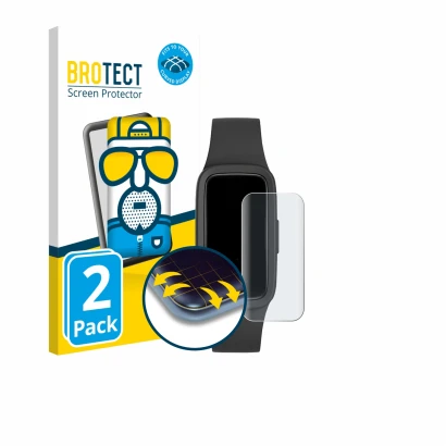 Vorderseite einer Produktverpackung mit dem Markenlogo BROTECT. Daneben ist das Gerät Biggerfive Vigor 3 mit dem zugehörigen D