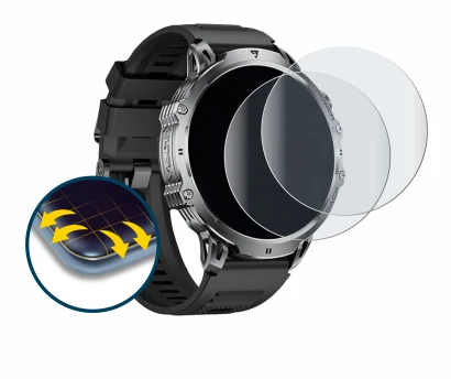 Abbildung des Geräts LIGE EF13-B 1.85" mit einer Vielzahl des Displayschutzes.