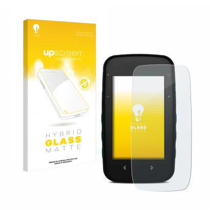 Vorderseite einer Produktverpackung mit dem Markenlogo upscreen. Daneben ist das Gerät CompeGPS TwoNav Cross mit dem zugehörig