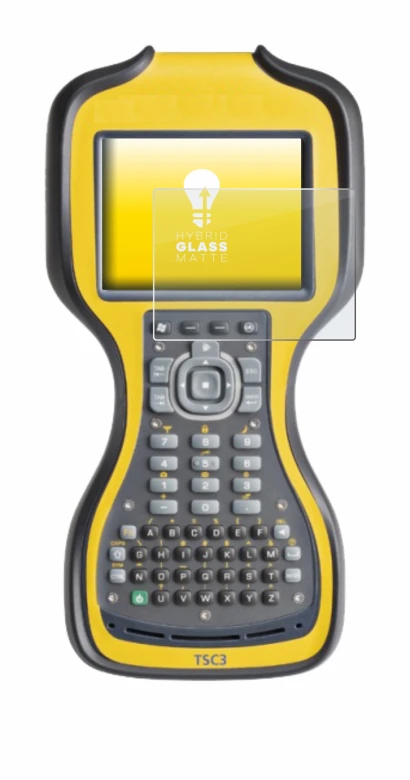 Abbildung des Geräts Trimble TSC3 mit einer Vielzahl des Displayschutzes.