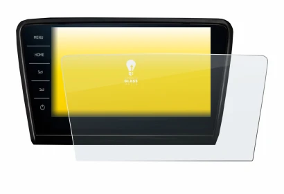 Abbildung des Geräts Skoda Octavia 2017 Infotainment System Columbus mit einer Vielzahl des Displayschutzes.