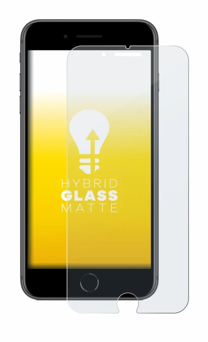 Abbildung des Geräts Apple iPhone 8 Plus mit einer Vielzahl des Displayschutzes.