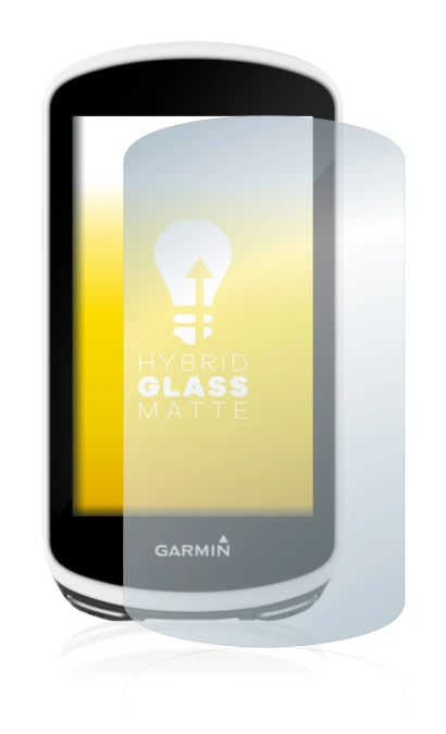 Abbildung des Geräts Garmin Edge 1030 mit einer Vielzahl des Displayschutzes.