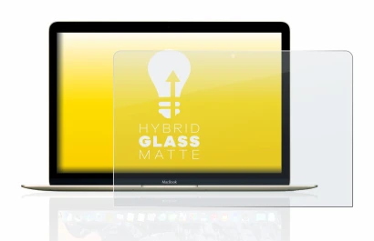 Abbildung des Geräts Apple MacBook Retina 12" (Anfang 2016) mit einer Vielzahl des Displayschutzes.