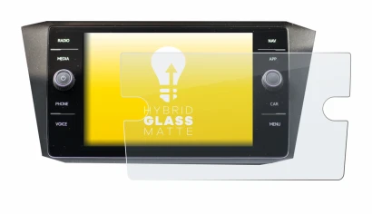 Abbildung des Geräts Volkswagen Tiguan Discover Media 8" 2017-2019 mit einer Vielzahl des Displayschutzes.