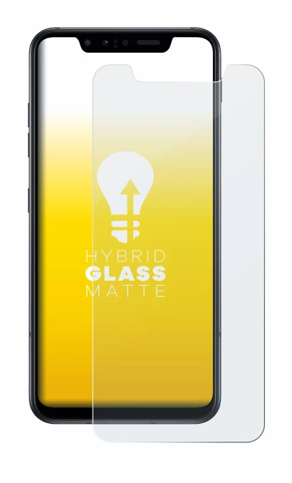 Abbildung des Geräts LG G8s ThinQ mit einer Vielzahl des Displayschutzes.