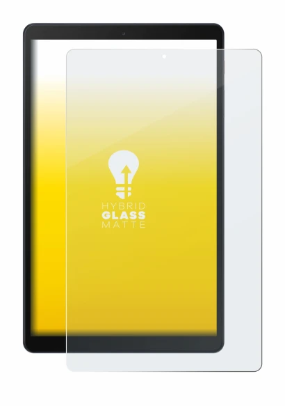 Abbildung des Geräts Samsung Galaxy Tab A 10.1 WiFi 2019 mit einer Vielzahl des Displayschutzes.