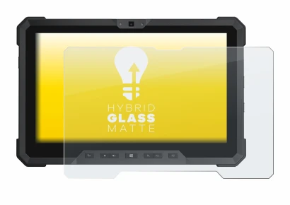 Abbildung des Geräts Dell Latitude 12 Rugged 7212 mit einer Vielzahl des Displayschutzes.