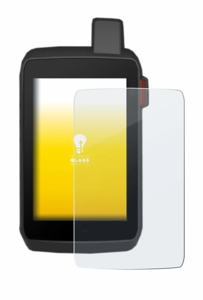 Abbildung des Geräts Garmin Montana 700 mit einer Vielzahl des Displayschutzes.
