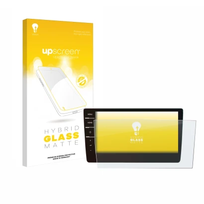 Vorderseite einer Produktverpackung mit dem Markenlogo upscreen. Daneben ist das Gerät Volkswagen T6.1 California 2021 Discove