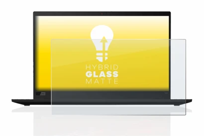 Abbildung des Geräts Lenovo ThinkPad X1 Carbon (8. Gen.) mit einer Vielzahl des Displayschutzes.