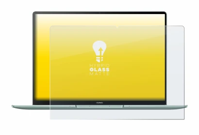 Abbildung des Geräts Huawei MateBook 14s mit einer Vielzahl des Displayschutzes.
