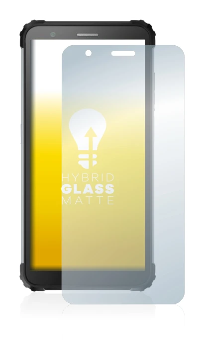 Abbildung des Geräts Blackview BV6600 Pro mit einer Vielzahl des Displayschutzes.