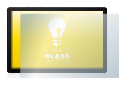 Abbildung des Geräts Samsung Galaxy Tab A8 LTE mit einer Vielzahl des Displayschutzes.