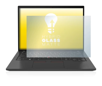 Abbildung des Geräts Lenovo ThinkPad T14 Gen 3 mit einer Vielzahl des Displayschutzes.