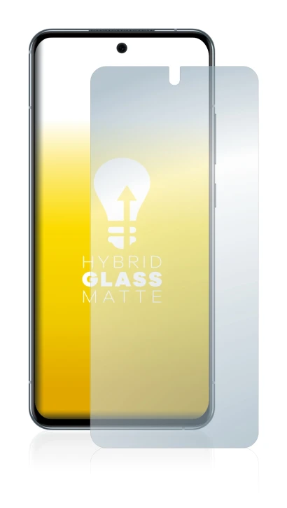 Abbildung des Geräts Nokia X30 mit einer Vielzahl des Displayschutzes.