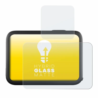 Abbildung des Geräts GoPro Hero 11 Black mit einer Vielzahl des Displayschutzes.