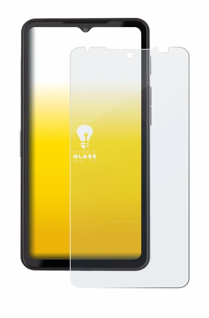 Abbildung des Geräts Caterpillar Cat S75 mit einer Vielzahl des Displayschutzes.