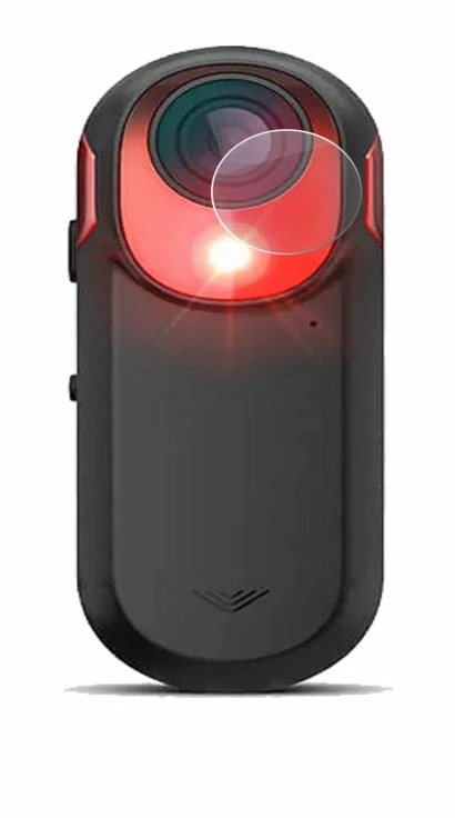 Abbildung des Geräts Garmin Varia RCT 715 mit einer Vielzahl des Displayschutzes.