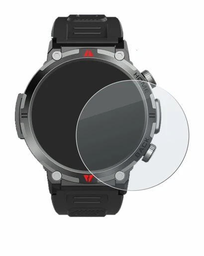 Abbildung des Geräts IFMDA S100 1.45" mit einer Vielzahl des Displayschutzes.